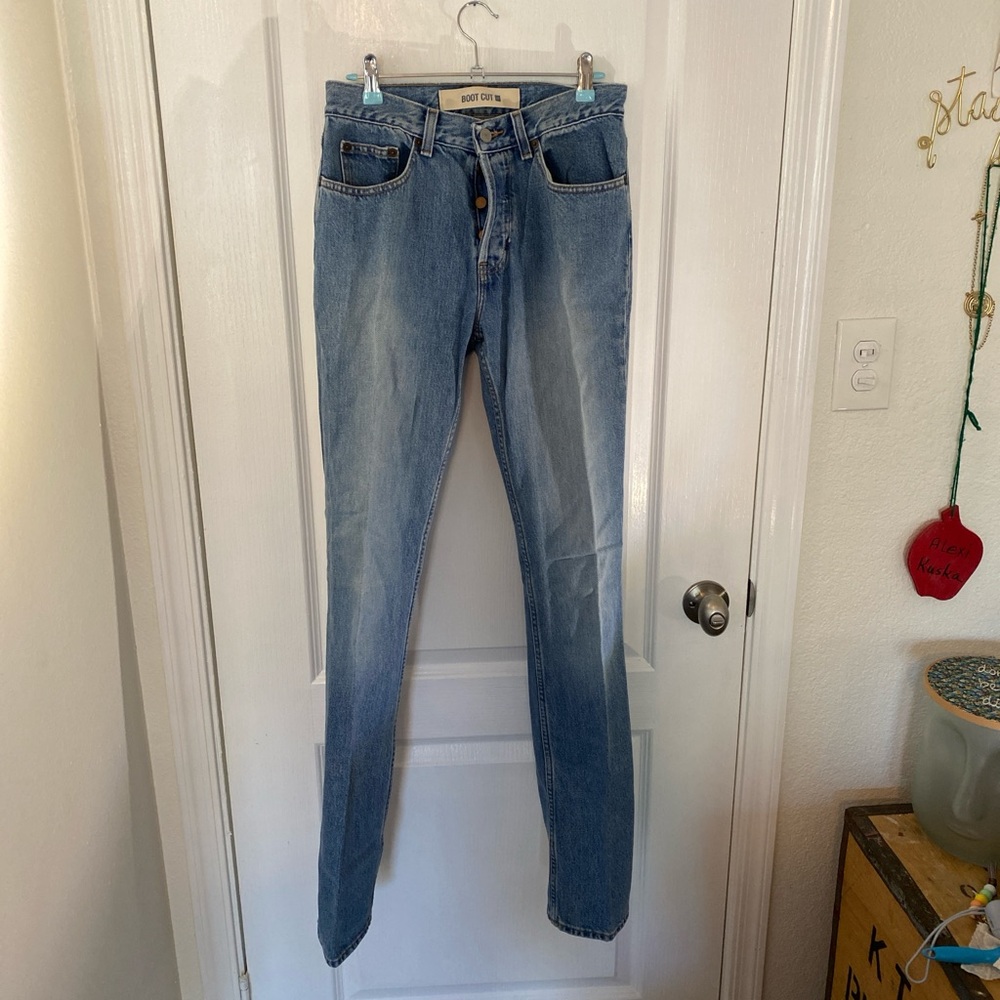 GAP Blue Straight Leg Jeans
